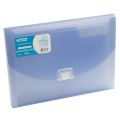 BİGPOİNT BP262-35 KÖRÜKLÜ DOSYA 13 CEPLİ KİLİTLİ A4 MAVİ
