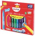 FATİH YIKANABİLİR JUMBO KEÇELİ BOYA 12 Lİ