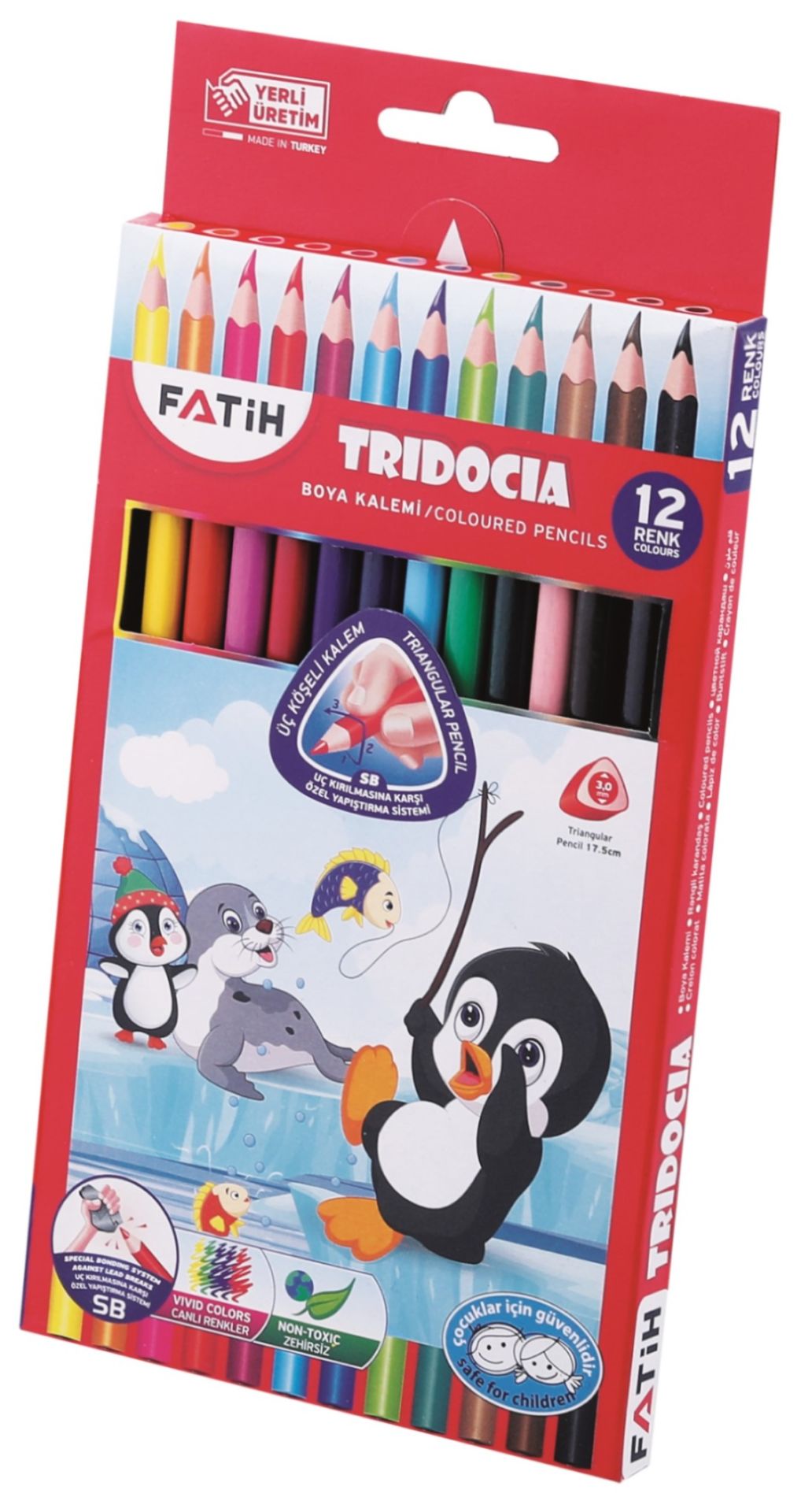 FATİH KURUBOYA TRİDOCİA ÜÇGEN MERCANLI TAM BOY 12R