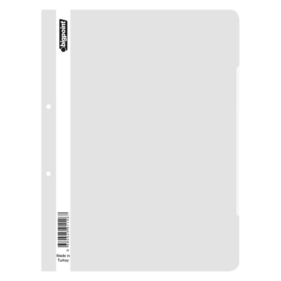 BİGPOİNT BP295-01 TELLİ DOSYA BEYAZ 50'Lİ PAKET