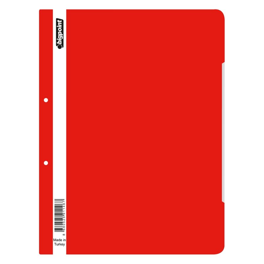 BİGPOİNT BP295-25 TELLİ DOSYA KIRMIZI 50'Lİ PAKET