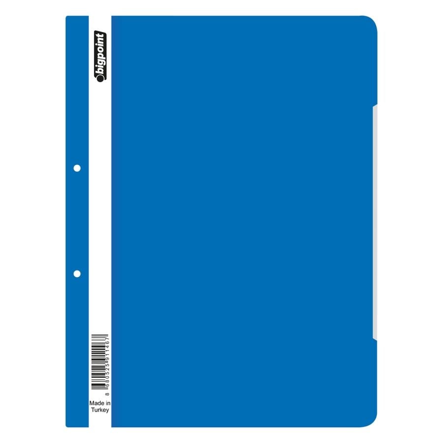 BİGPOİNT BP295-35 TELLİ DOSYA MAVİ 50'Lİ PAKET