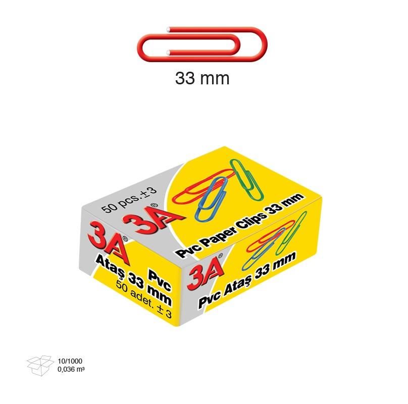 ARK 1388 PVC ATAŞ 33 MM (50 ADET) 10'LU KT
