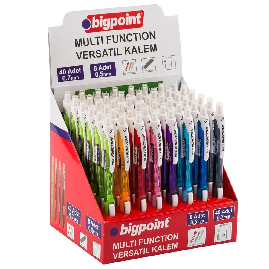 BİGPOİNT BP965-00 MULTİ FUNCTİON VERSATİL KALEM 48'Lİ STAND