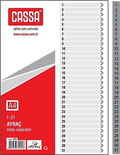 CASSA 7224 AYRAÇ 1-31