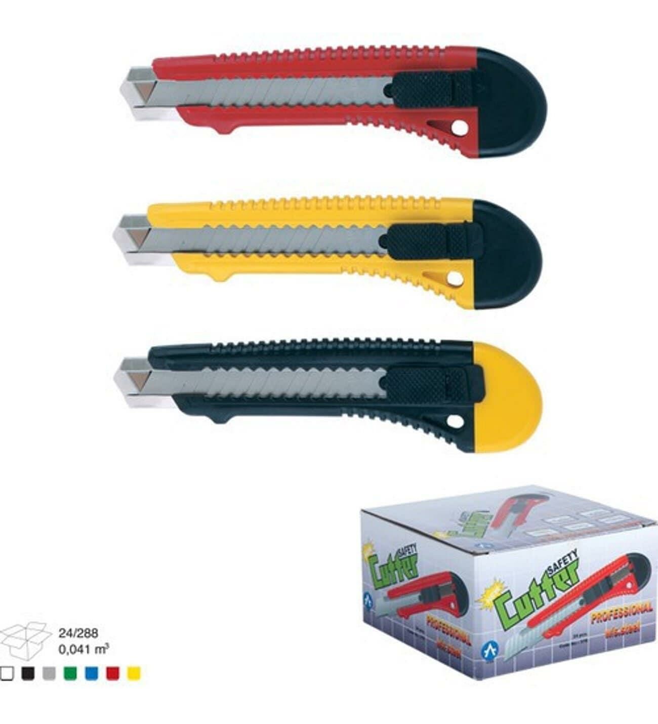 ARK 378  JUMBO HAZNELİ MAKET BIÇAĞI 18 MM 24'LÜ KT