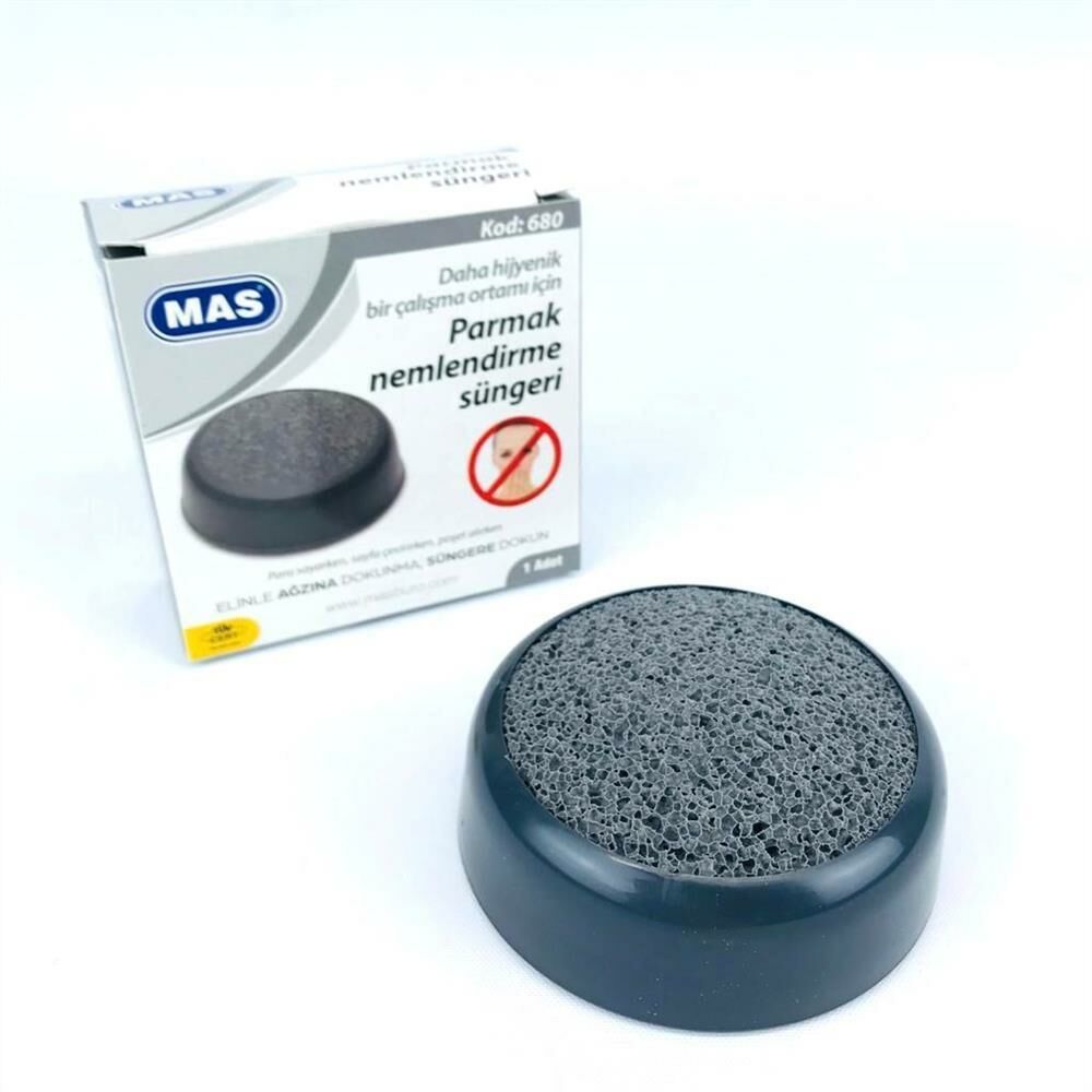 MAS 680 PARMAK NEMLENDİRME SÜNGERİ -FÜME