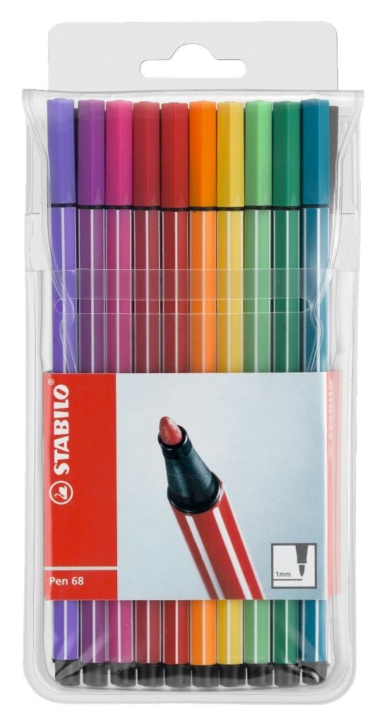 STABİLO PEN 68 KEÇE UÇLU KALEM 6820-PL 20'Lİ SET