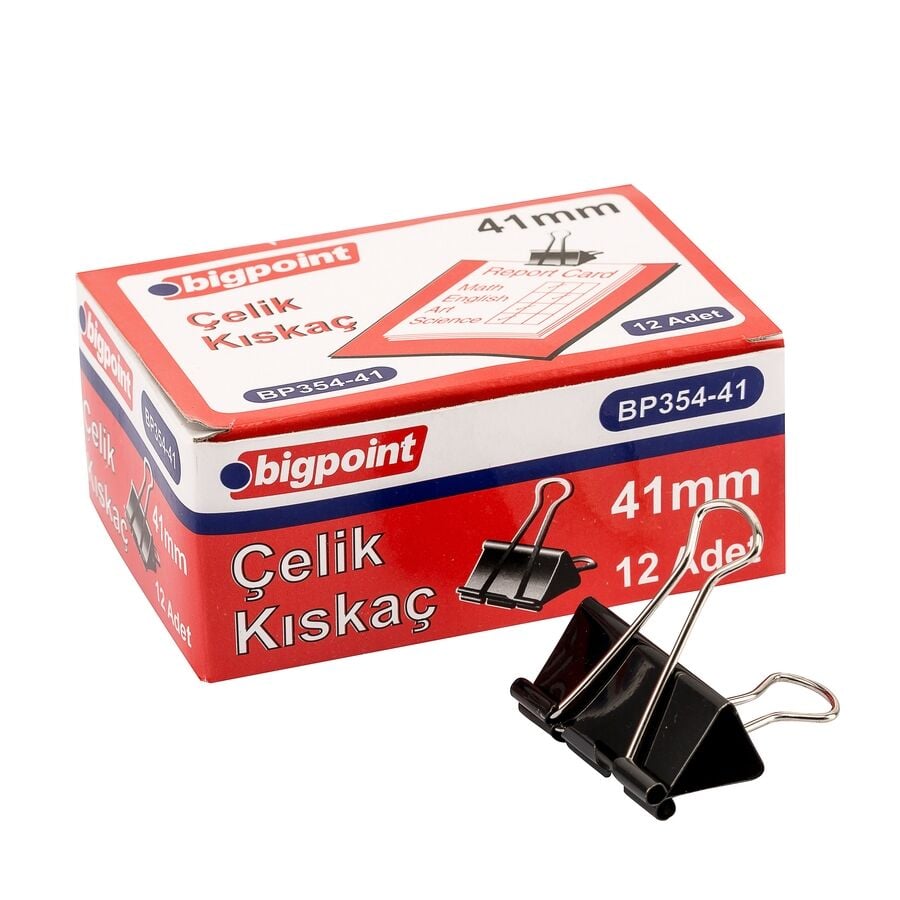 BİGPOİNT BP354-41 ÇELİK KISKAÇ 41 MM