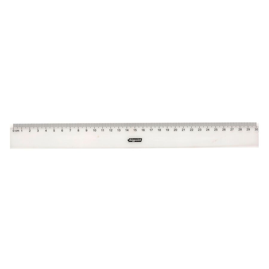 BİGPOİNT BP361-13 PLASTİK CETVEL 30 CM 24'LÜ KUTU