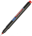 KRAF 290 ASETAT KALEMİ OHP PLUS (S) KIRMIZI 12'Lİ KUTU