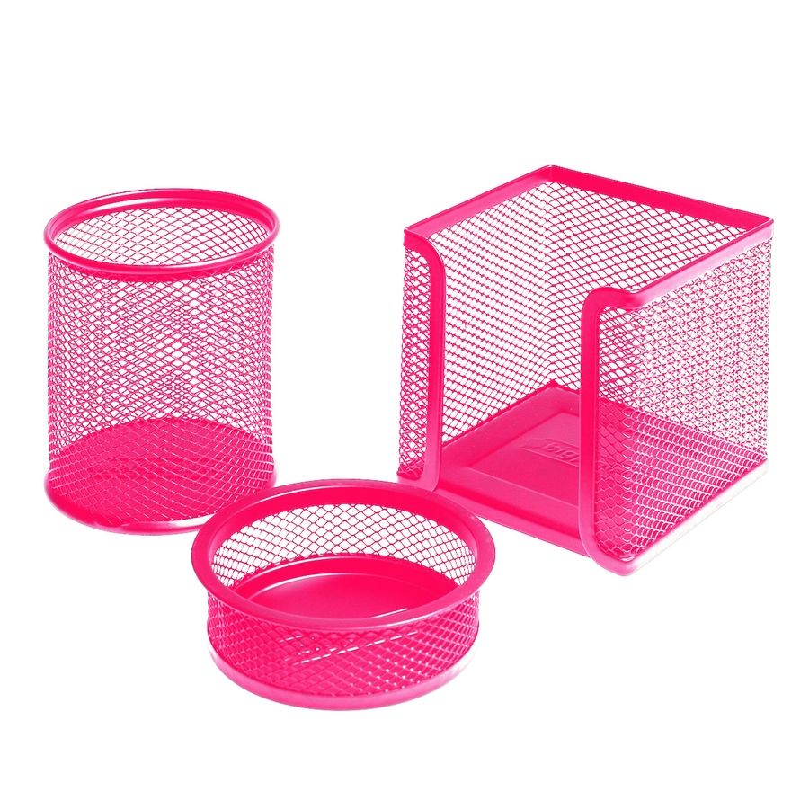 BİGPOİNT BP403-22 METAL PERFORE 3'LÜ SET PEMBE