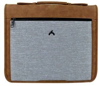 ÖNDER EXCLUSIVE 801-04 LONDRA SAPLI FERMUARLI ÇOK AMAÇLI EL VE KOLTUK ALTI ÇANTASI AÇIK GRİ