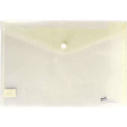UMİX U1120P-BE-ECO ÇITÇITLI ŞEFFAF ZARF DOSYA ŞEFFAF 12'Lİ PAKET