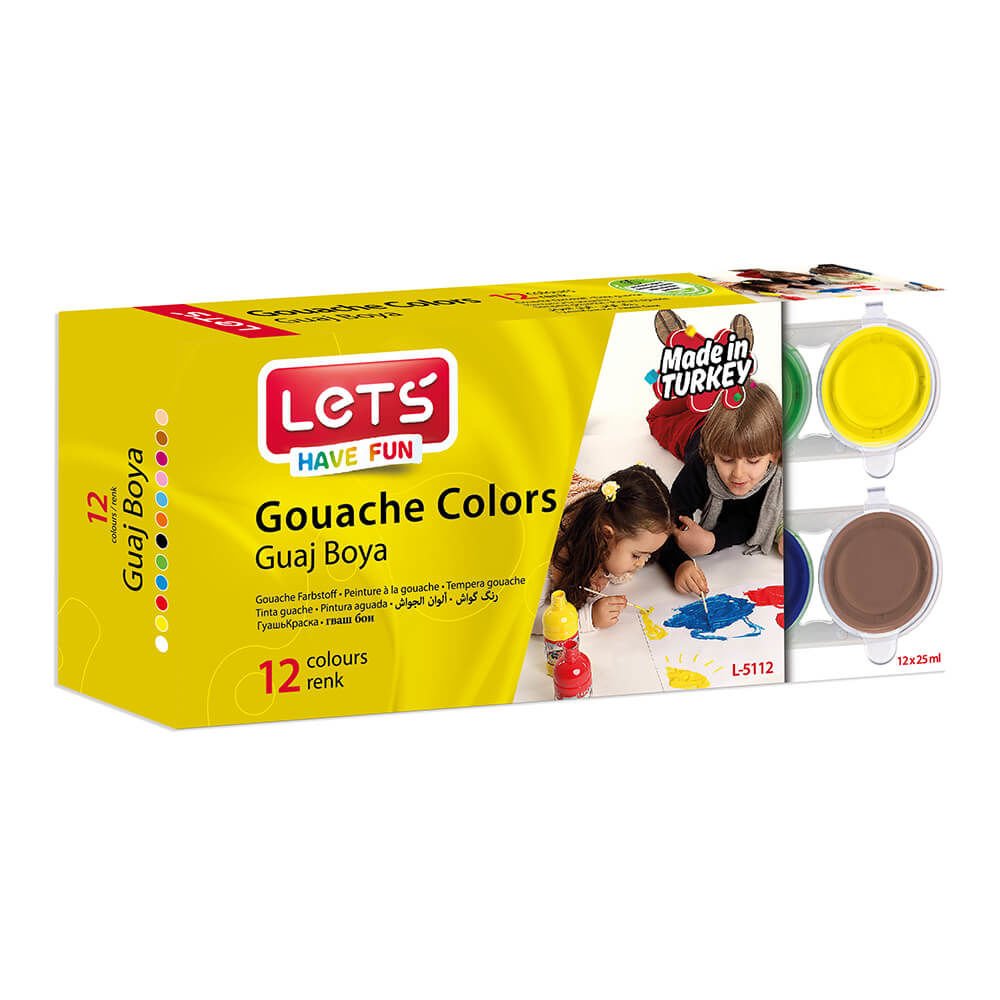 LET'S L-5112 GUAJ BOYA 25mg 12 RENK