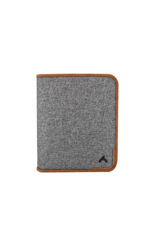 ÖNDER EXCLUSIVE 805-14 HAMBURG A5 FERMUARLI EL PORTFÖYÜ KOYU GRİ