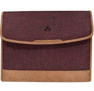 ÖNDER EXCLUSIVE 803-08 MOSKOVA MIKNATIS KAPAKLI ÖZEL EL VE EVRAK ÇANTASI BORDO