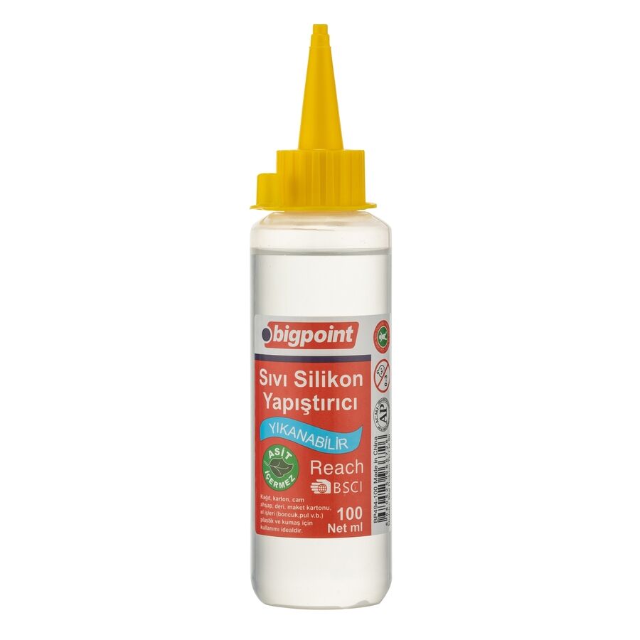 BİGPOİNT BP494-100 SIVI SİLİKON YAPIŞTIRICI 100 ML 12'Lİ KUTU