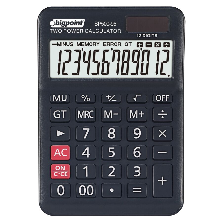 BİGPOİNT BP500-95 HESAP MAKİNESİ 12 HANE