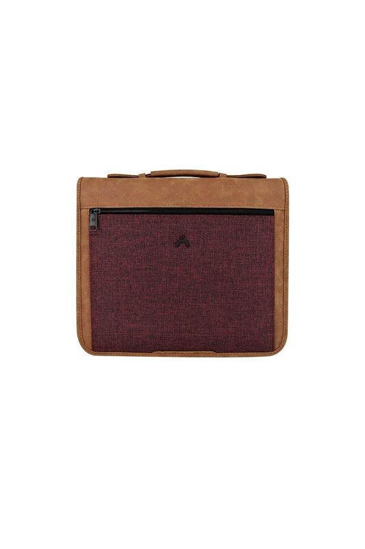 ÖNDER EXCLUSIVE 801-08 LONDRA SAPLI FERMUARLI ÇOK AMAÇLI EL VE KOLTUK ALTI ÇANTASI BORDO