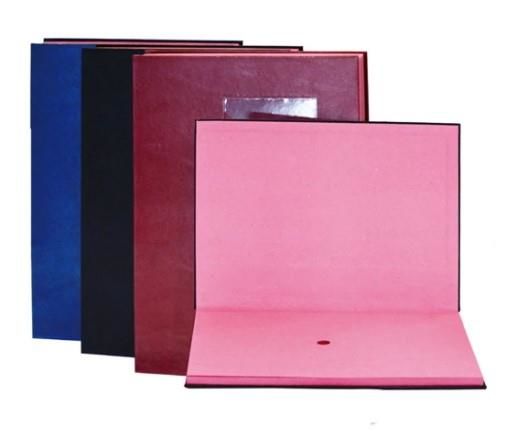 ÖNDER 7123-6 CİLT BEZİ KAPAKLI İMZA DOSYASI 24 LÜ LACİVERT