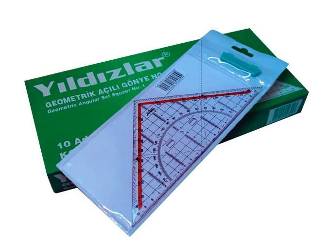 YILDIZLAR KOD:103 GEOMETRİK AÇILI GÖNYE NO:1 10'LU KT.