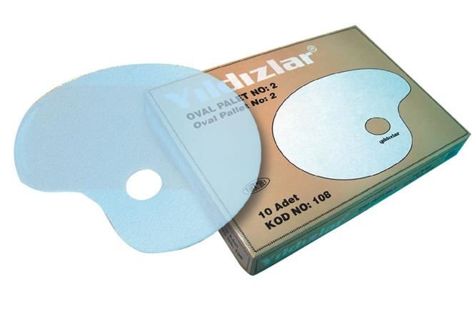 YILDIZLAR KOD:108 OVAL PALET NO:2 10'LU KT.