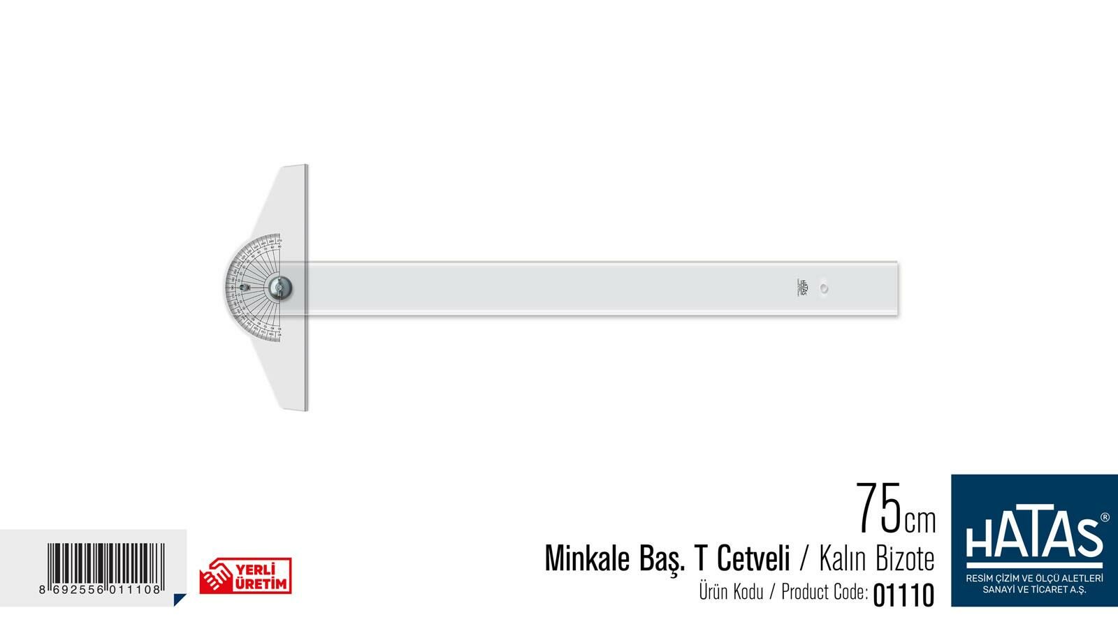 HATAS  01110 KALIN BİZOTE GÖVDELİ ŞEF. 75 CM