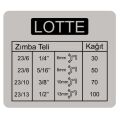 LOTTE LT326 ZIMBA MAKİNESİ ARŞİV TİPİ 100 YAPRAK